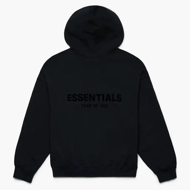Fear Of God Essentials Pullover Chest Logo Hoodie Stretch Limo/black